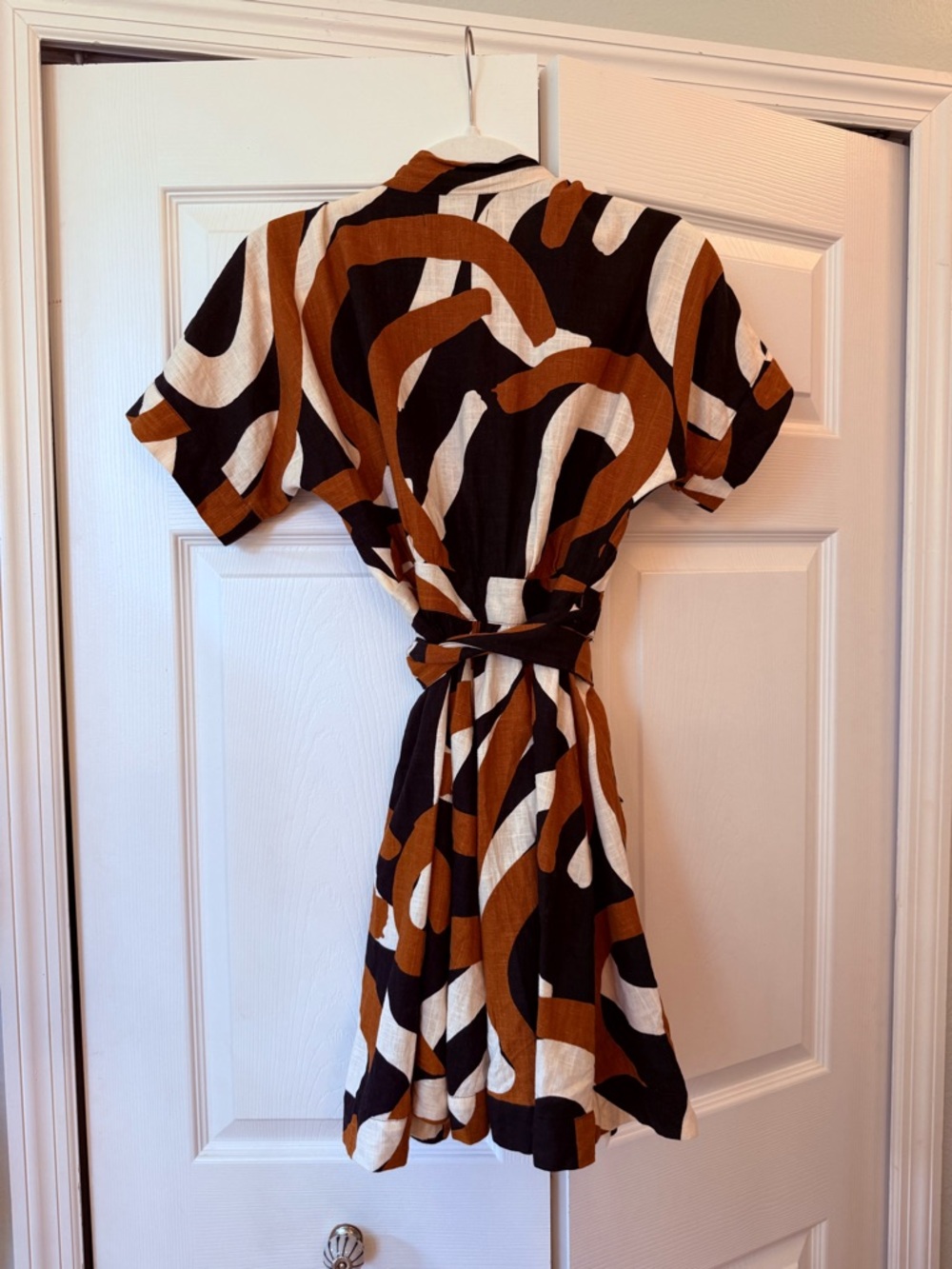 Mister Zimi mini wrap dress linen - Picture 6 of 6